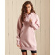 Superdry Γυναικείο φόρεμα Vintage Logo Embroidered Hoodie Dress